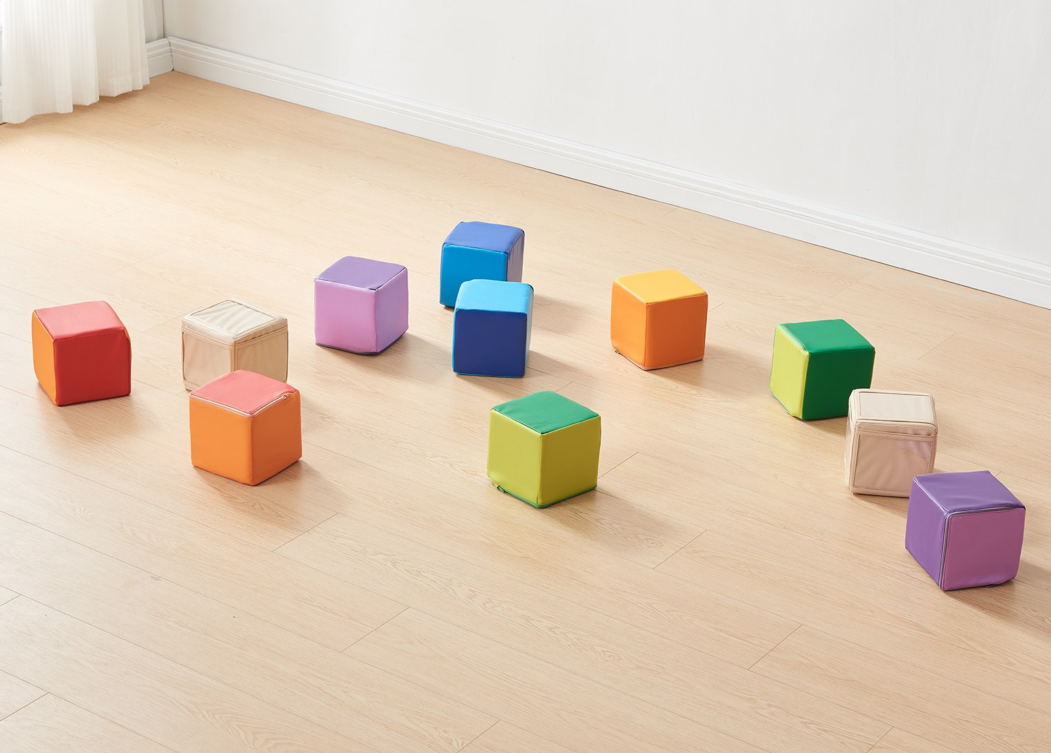 12 Piece Soft Foam Building Cubes