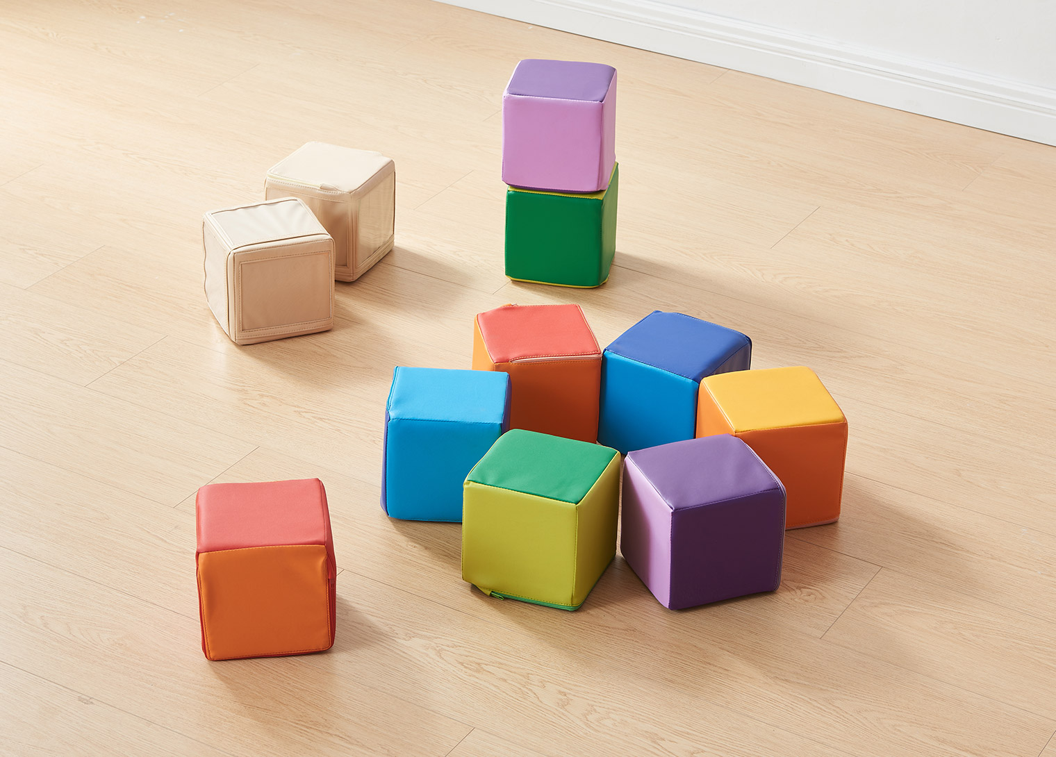 12 Piece Soft Foam Building Cubes