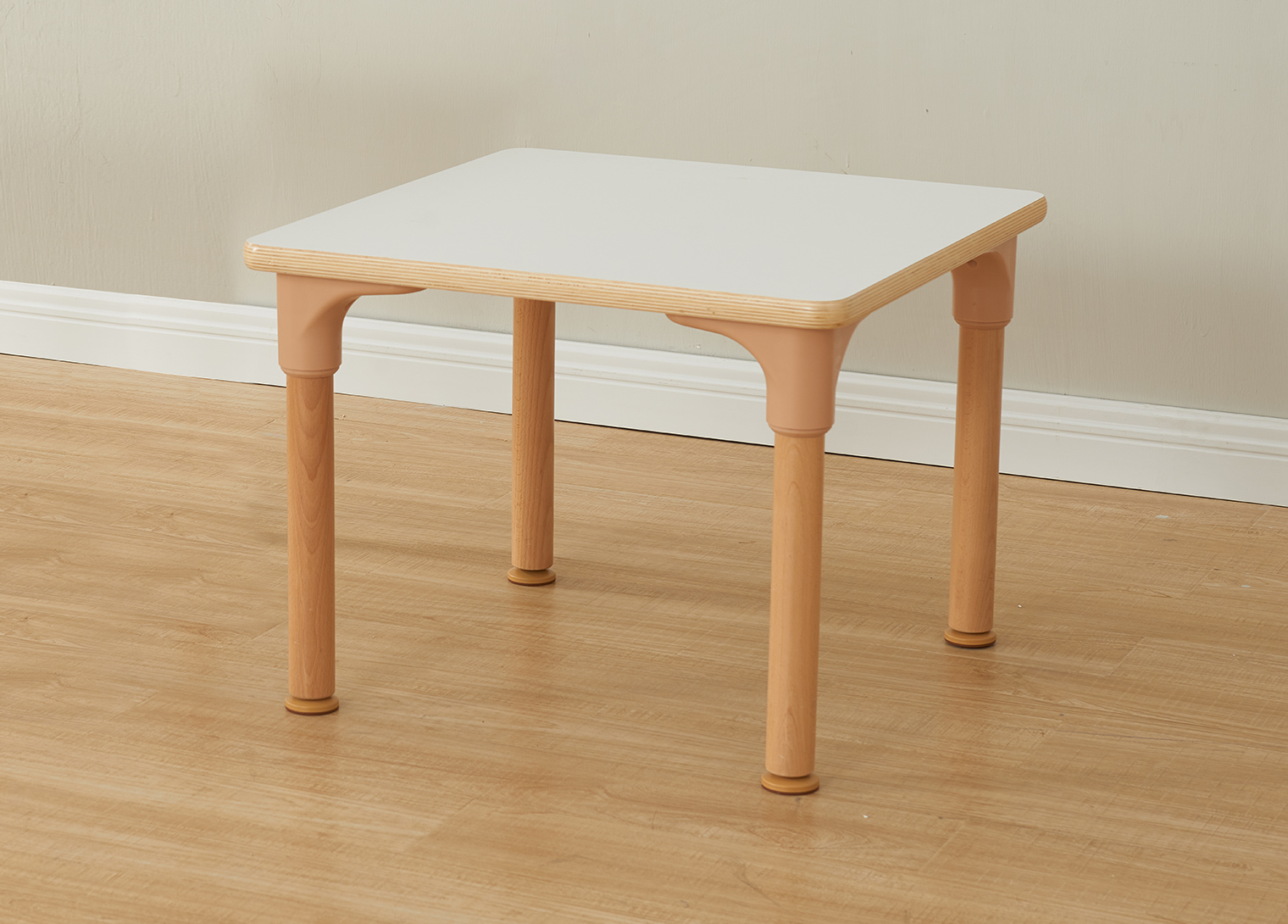 Alrik System - 535H Square Table (White)