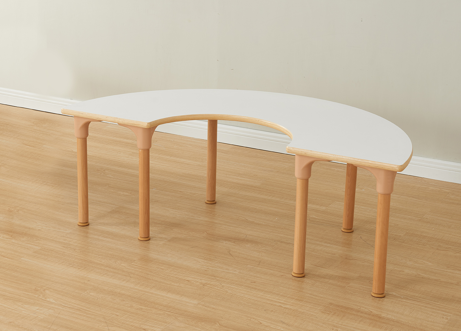 Alrik System - 535H U-Shaped Table (White)