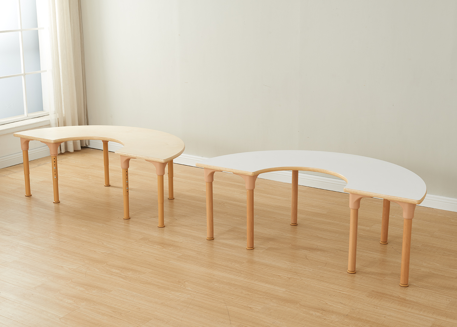 Alrik System - 535H U-Shaped Table (White)