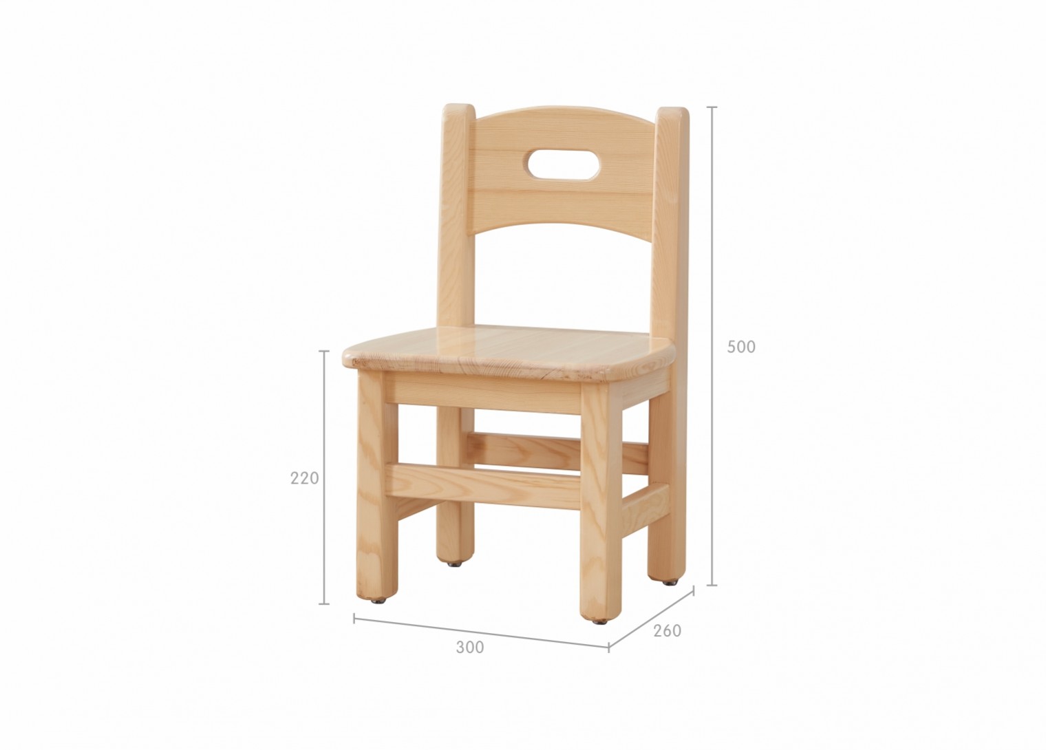 Acar - 220H Wooden Chair