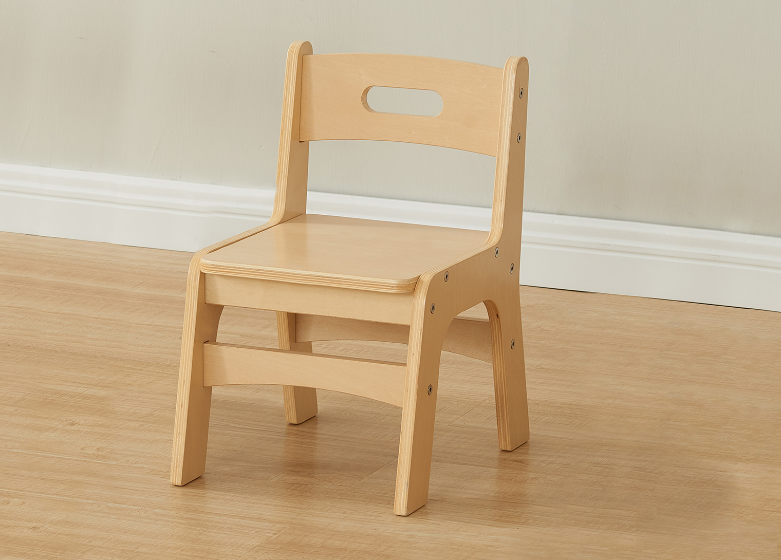 250H Duplex Wooden Chair - Natural