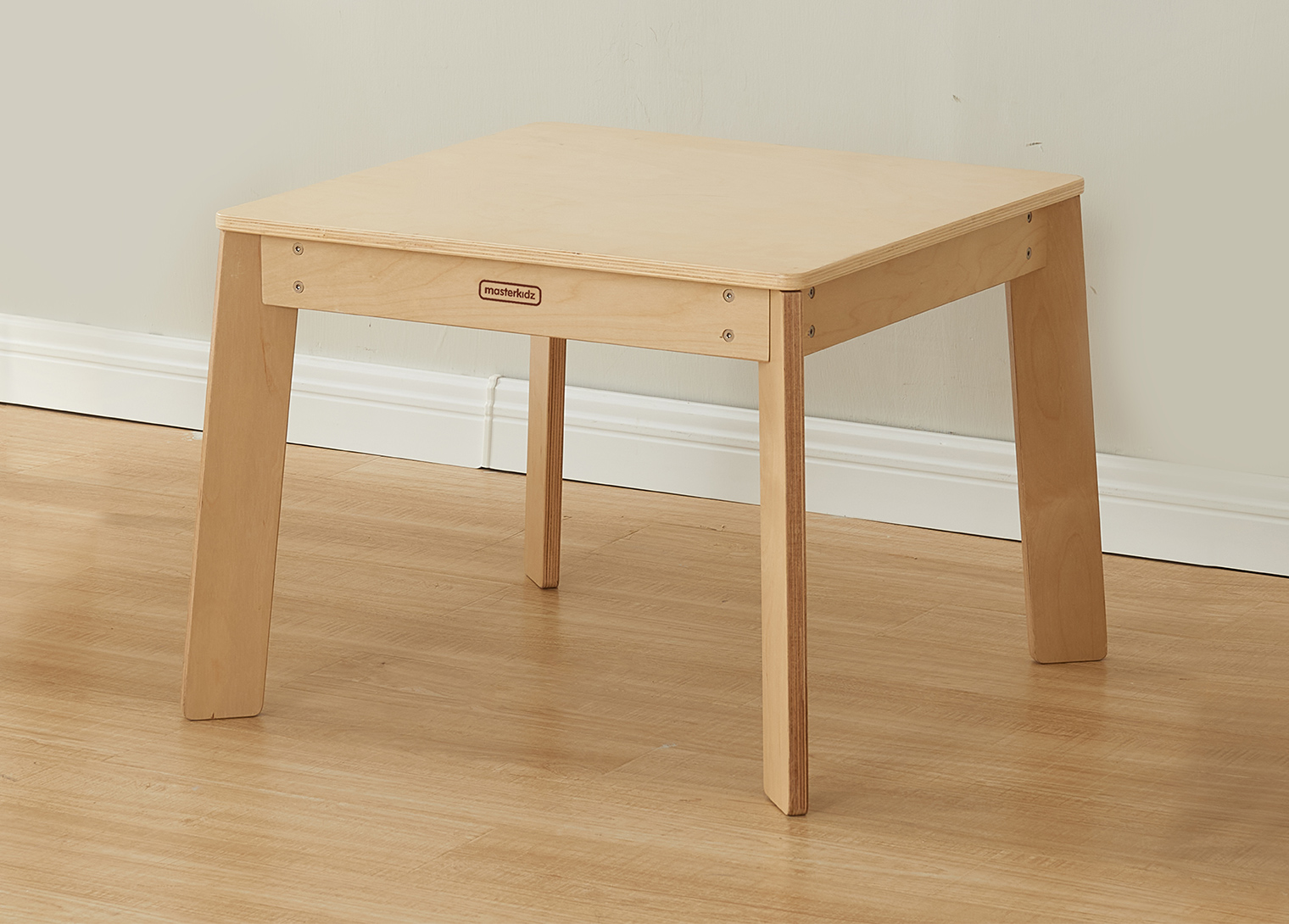 Duplex System - 455H Square Table (Clear Varnish)