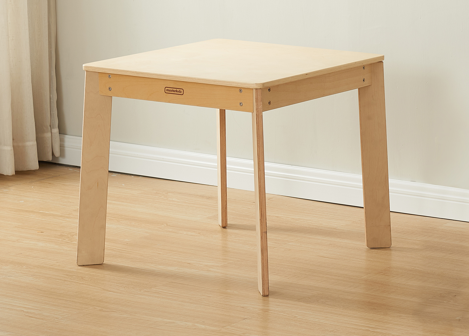 Duplex System - 535H Square Table (Clear Varnish)