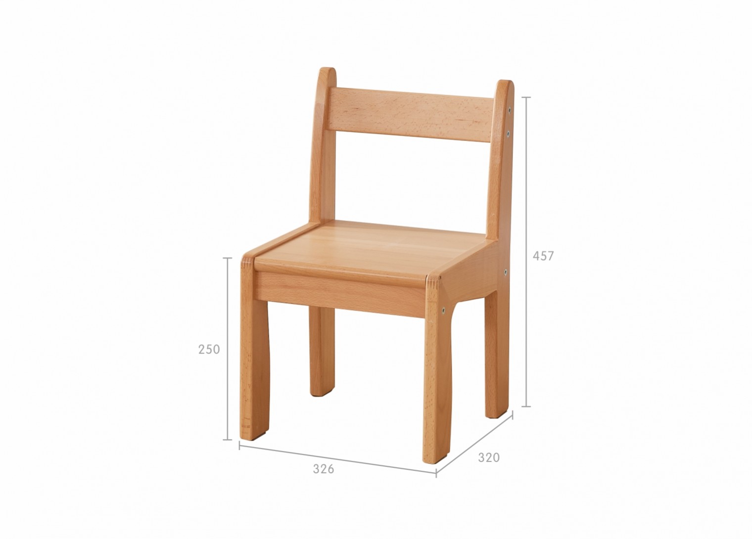 Forest School - 250H Wooden Chair