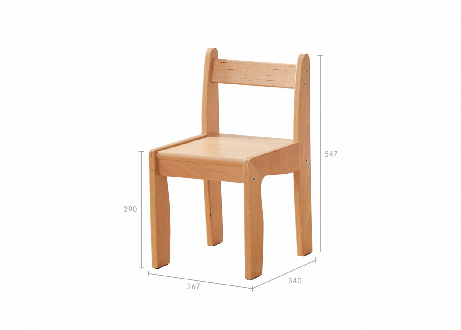 Forest School - 290H Wooden Chair