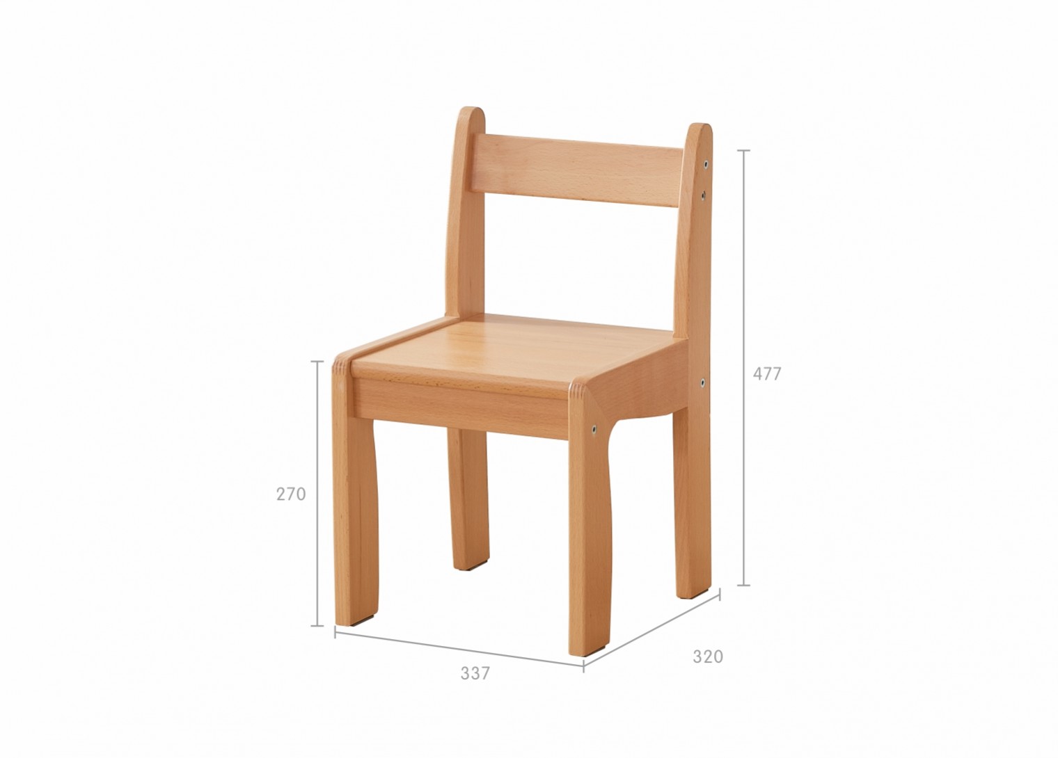 Forest School - 270H Wooden Chair