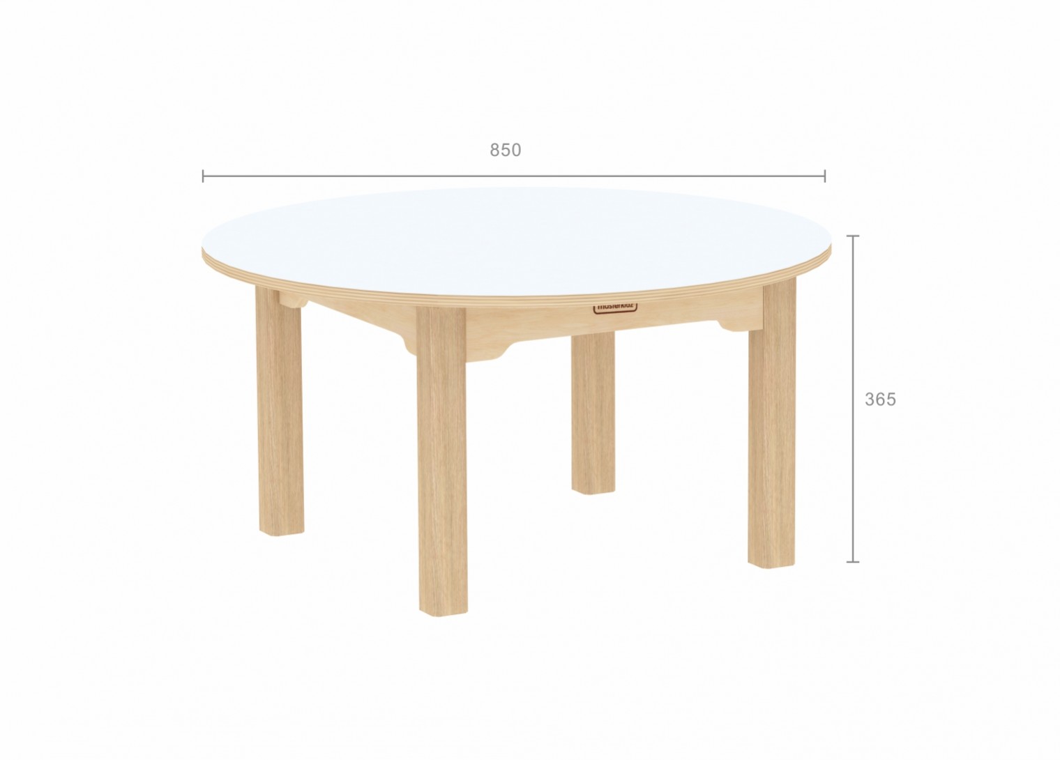 Inga Design Kids - 365H Circular Table (White)