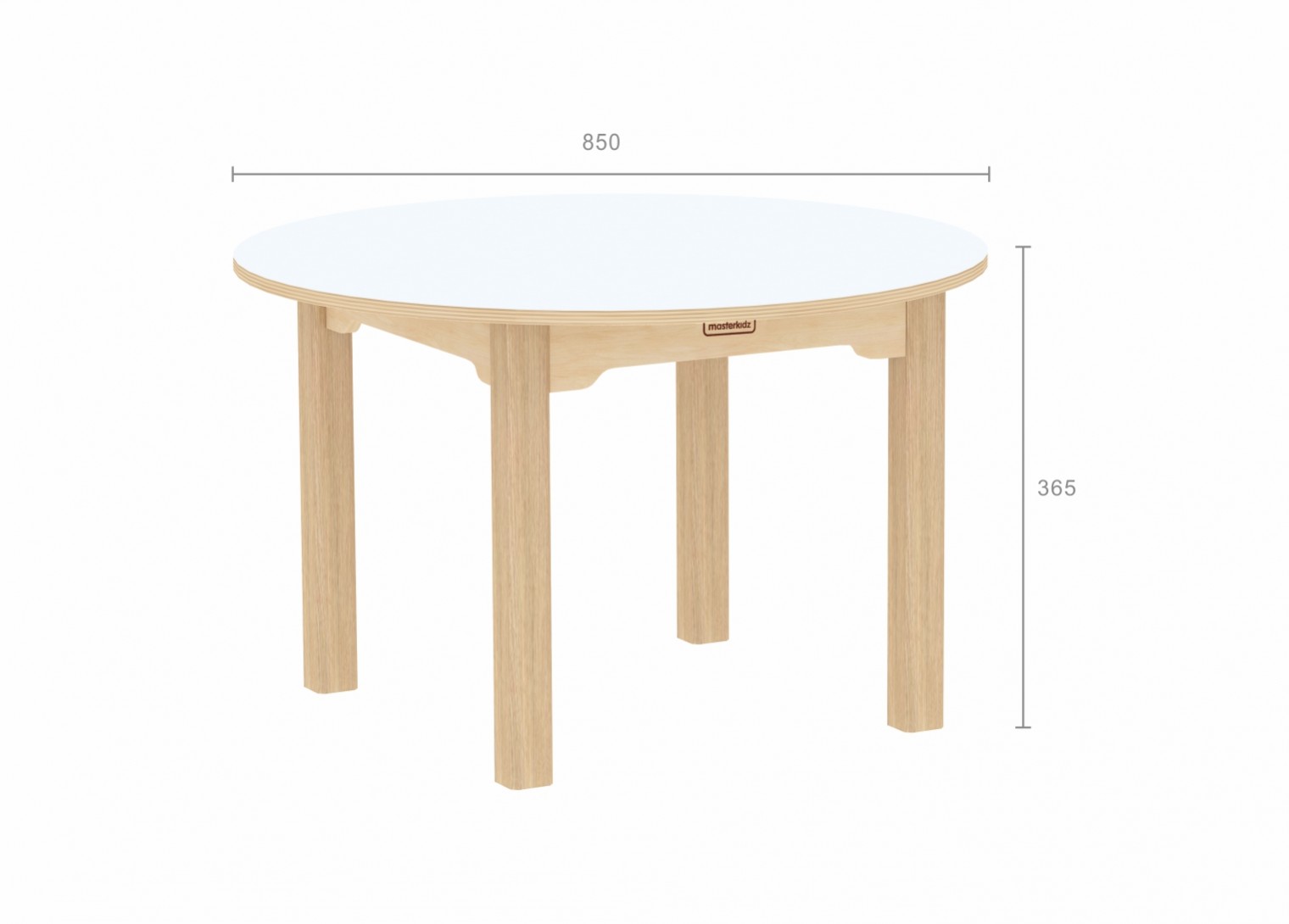 Inga Design Kids - 455H Circular Table (White)