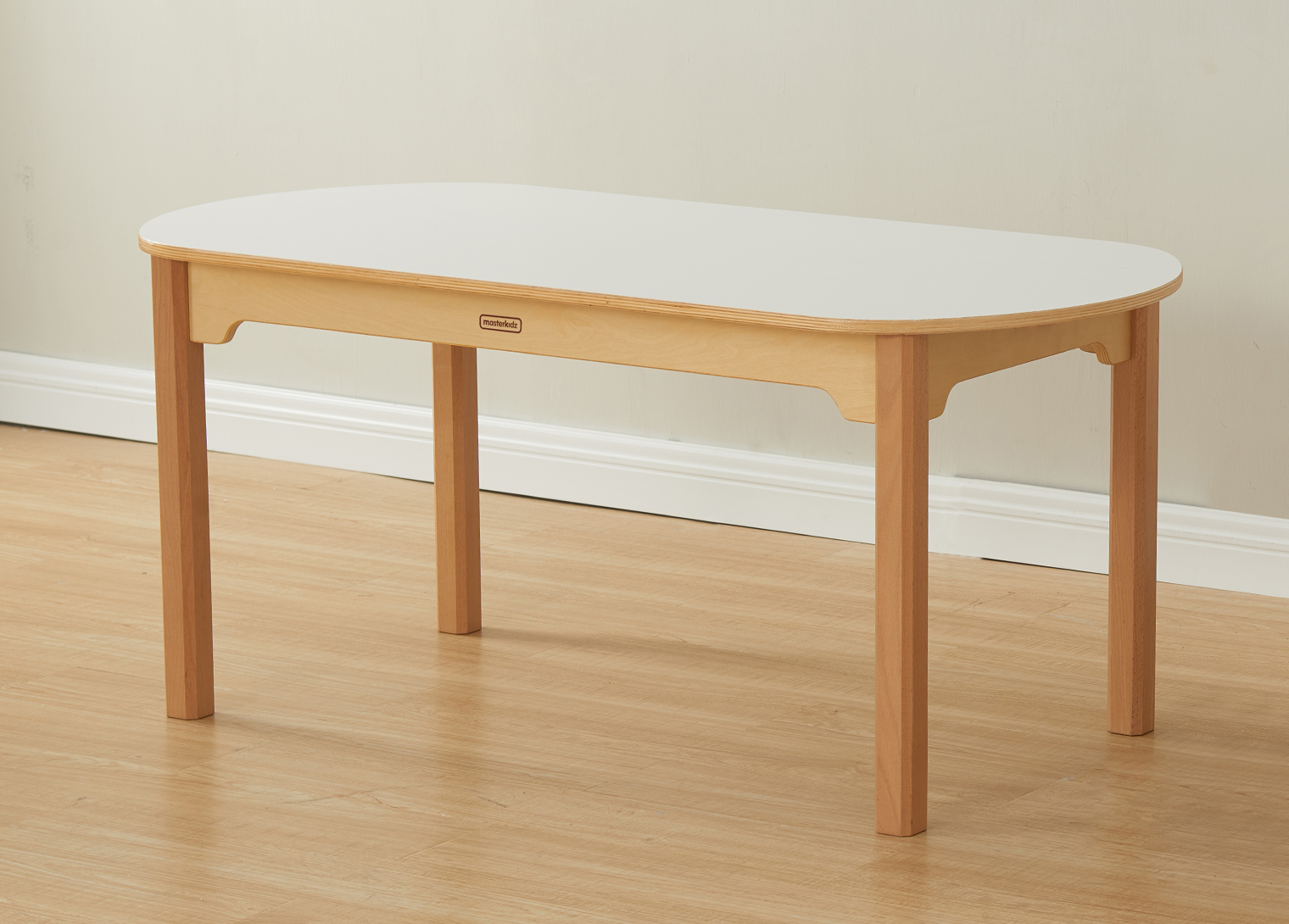 Inga Design Kids - 535H Oval-Shaped Table (White)