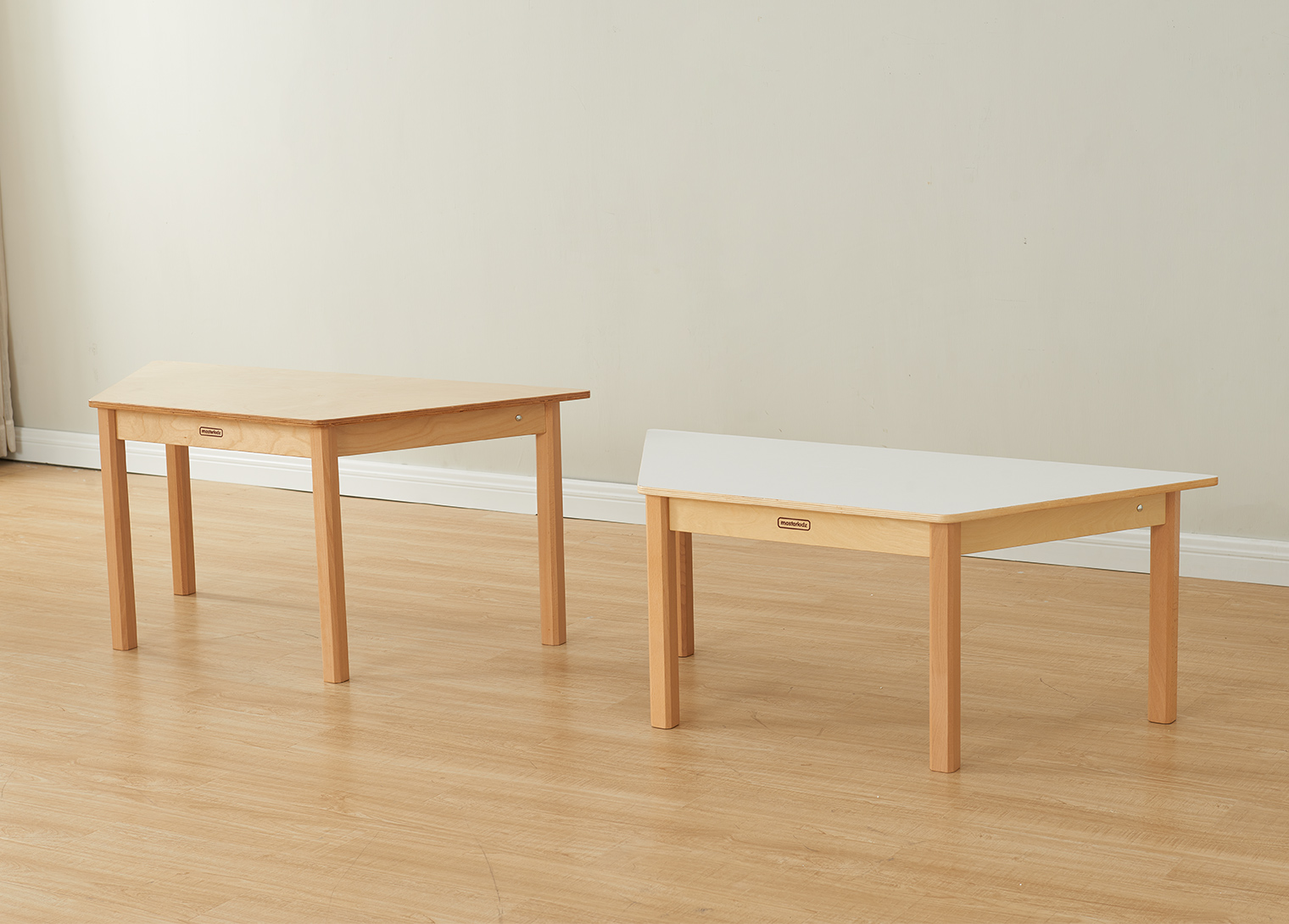 Inga Design Kids - 535H Trapezoidal Table (Clear Varnish)