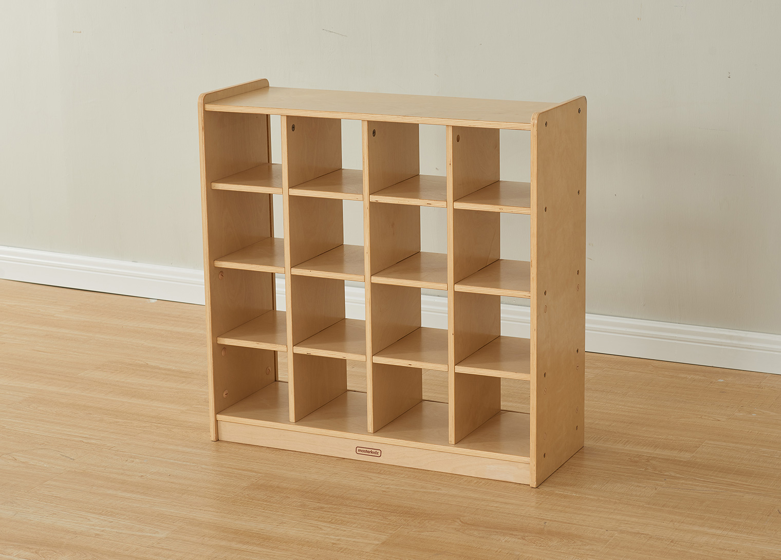 800H x 800L 16 Compartment Shelving Unit - Open Back