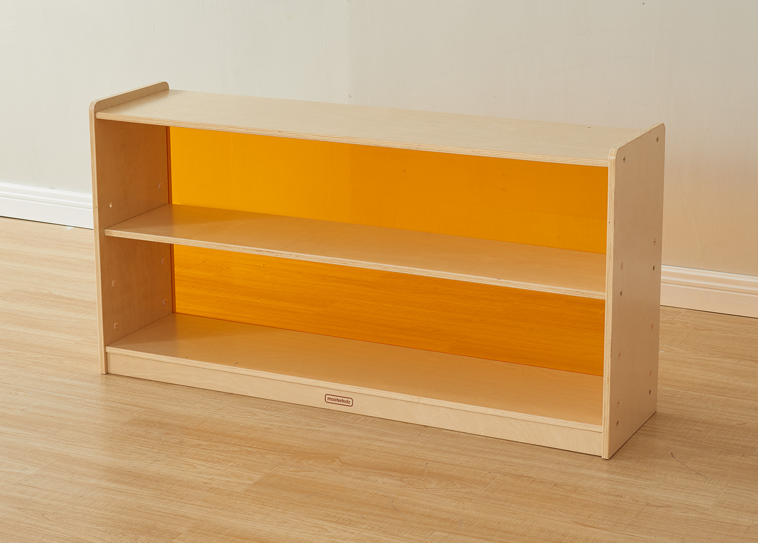 620H x 1200L Shelving Unit - Translucent Orange Back