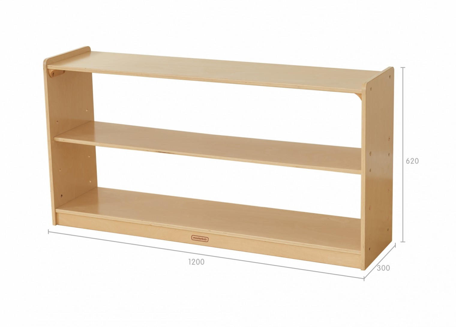 620H x 1200L Shelving Unit - Open Back