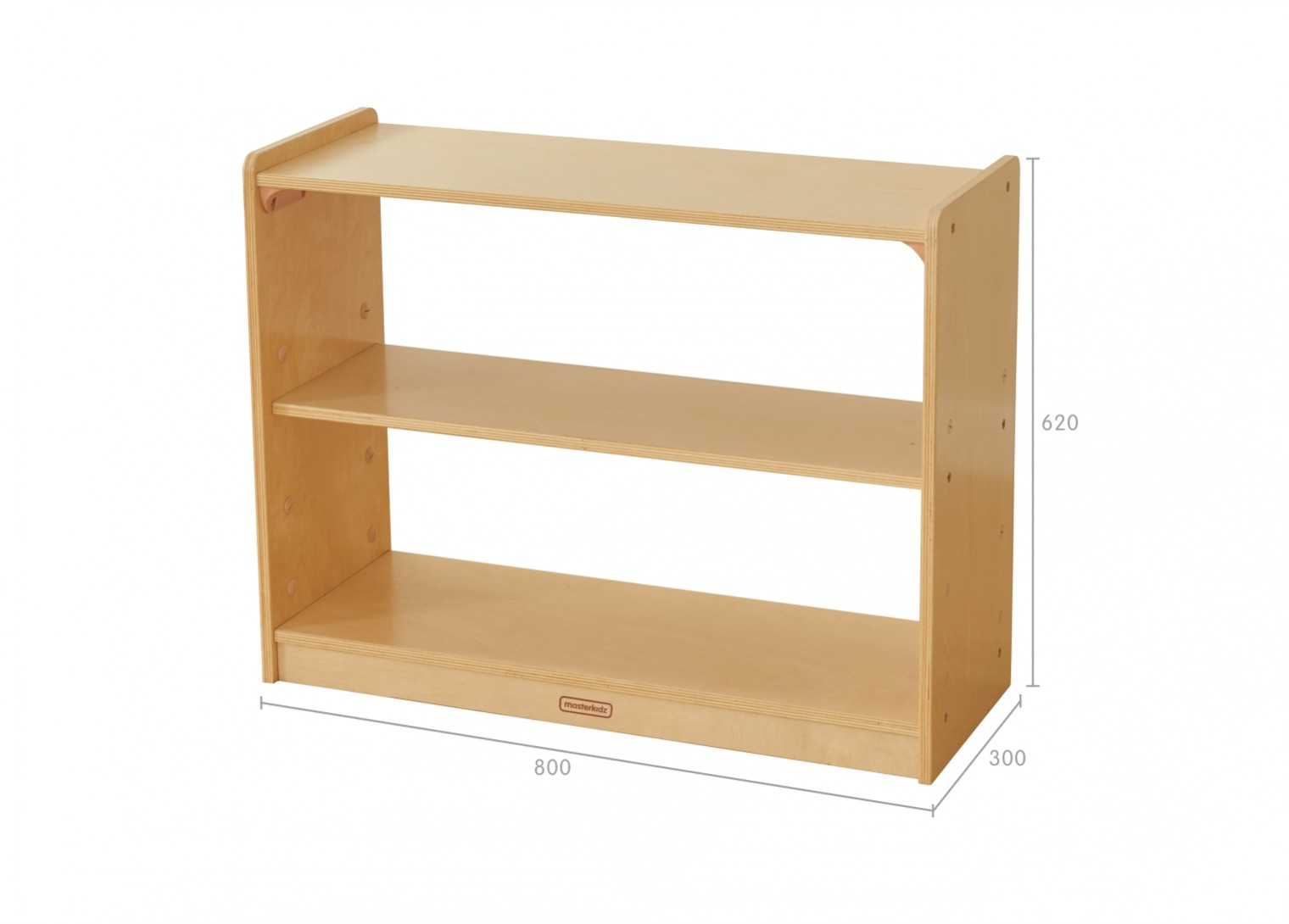 620H x 800L Shelving Unit - Open Back