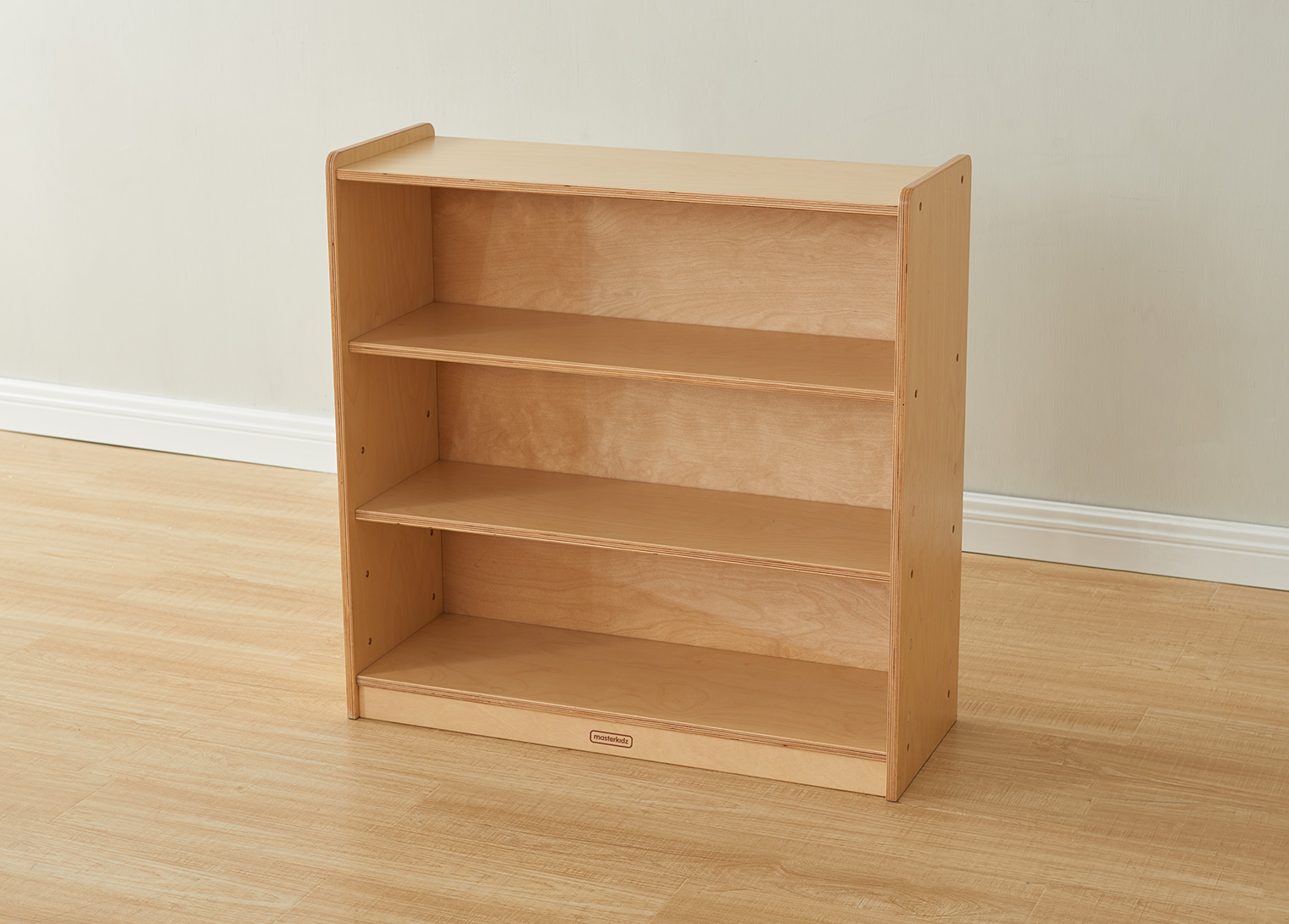 800H x 800L Shelving Unit - Wooden Back