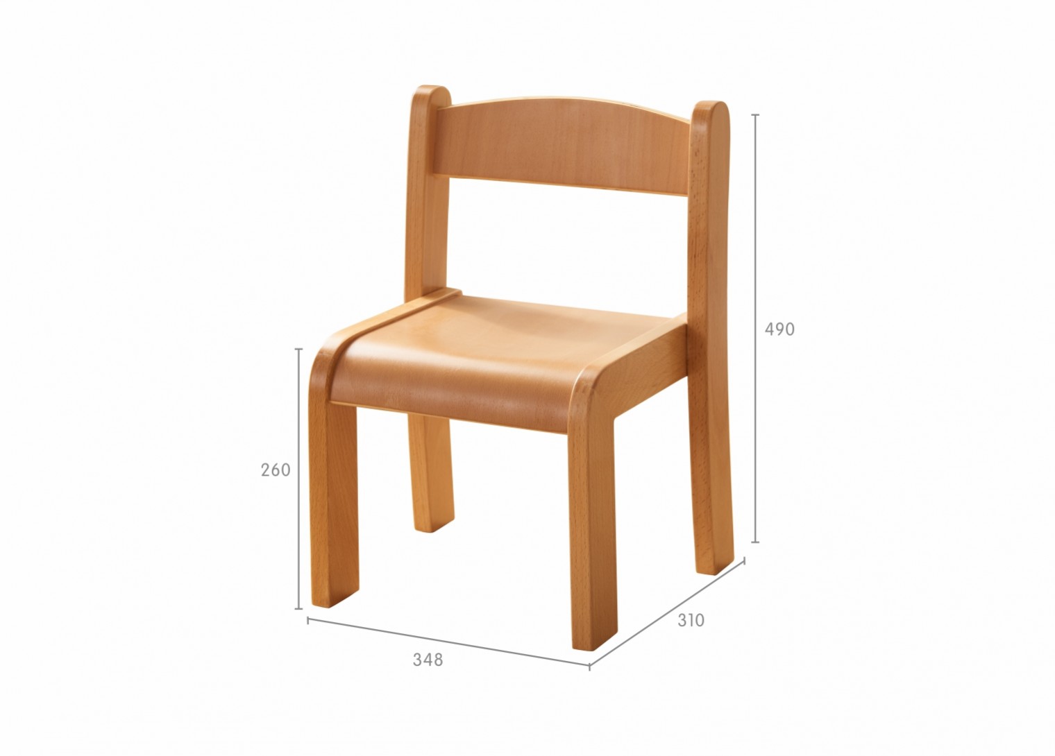 260H Otto Beech Wood Chair