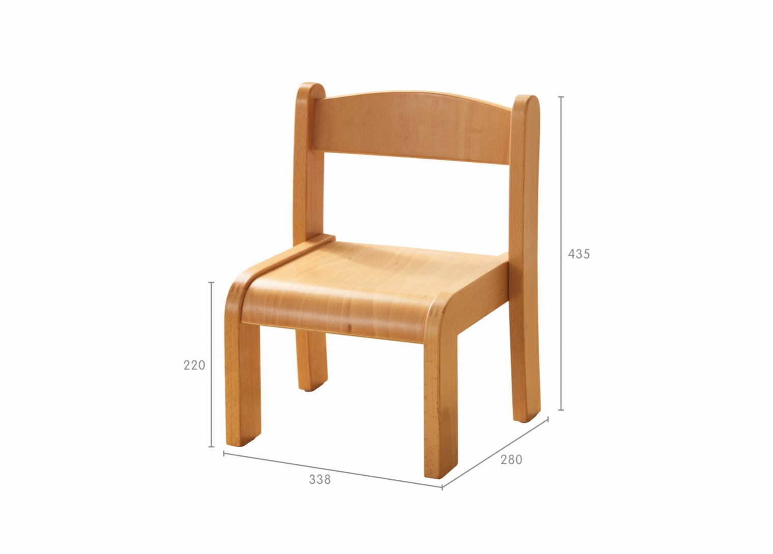 220H Otto Beech Wood Chair
