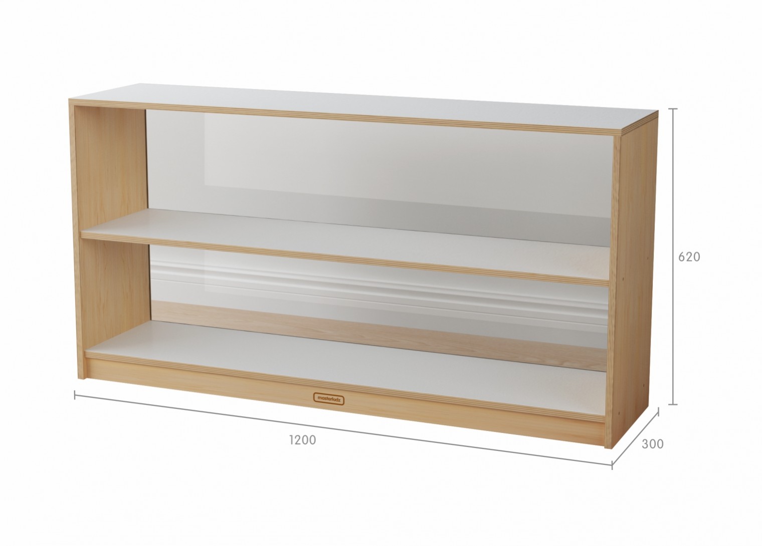 Snowdon - 620H x 1200L Shelving Unit - Transparent Back