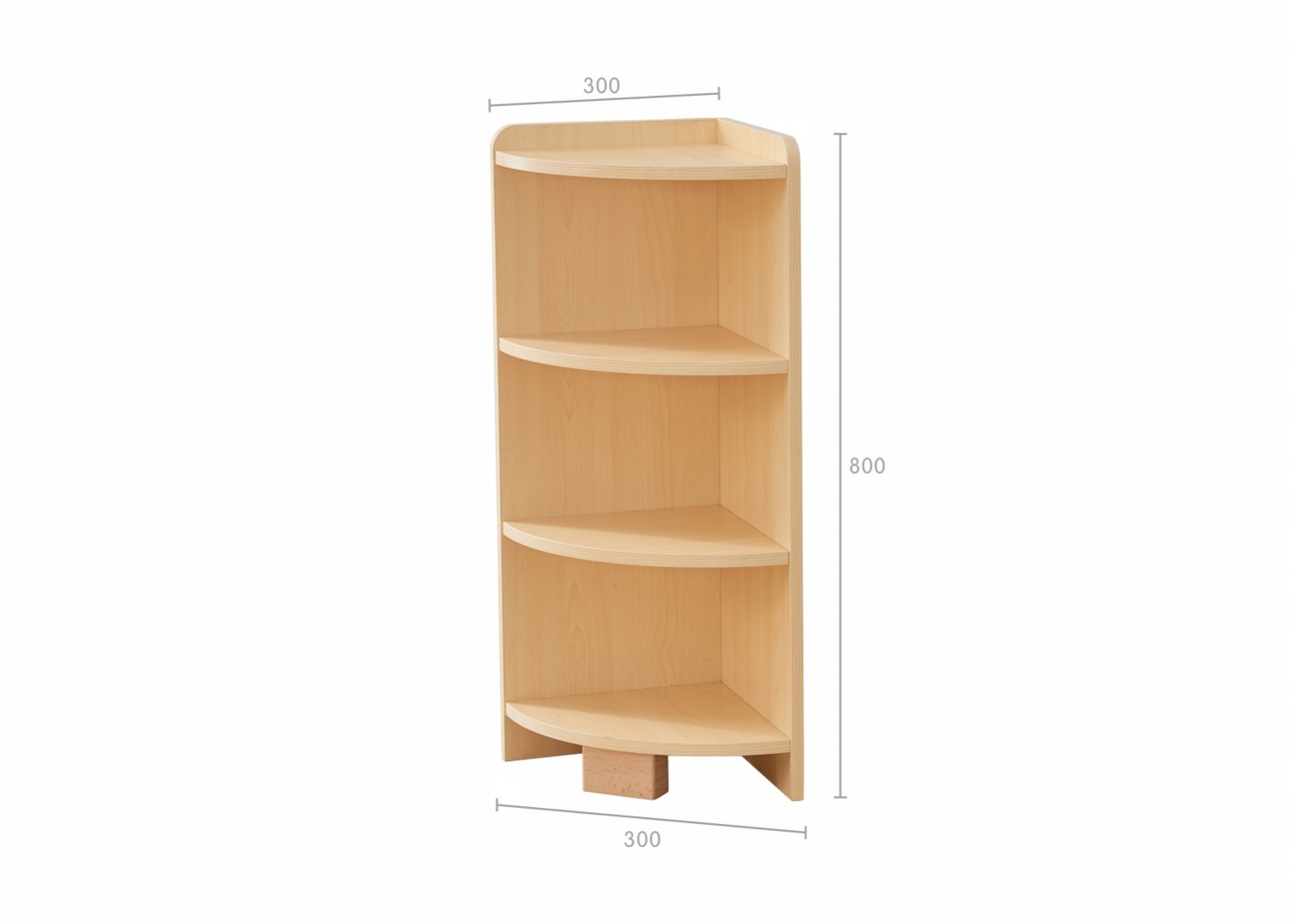 Elite Junior - 800H Corner Shelf