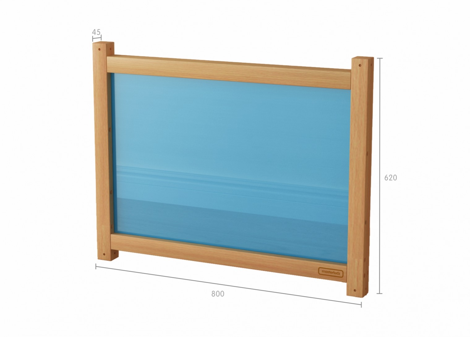 620H x 800L Divider Panel - Translucent Blue