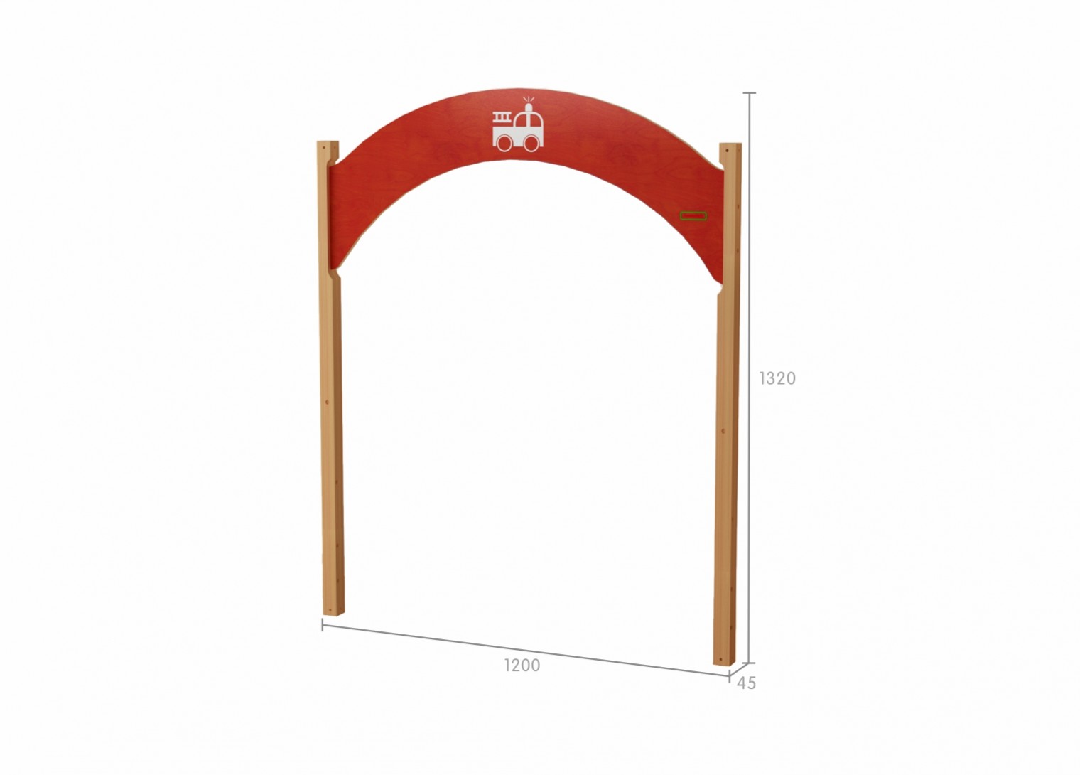 1320H x 1200L Fire Station Arch