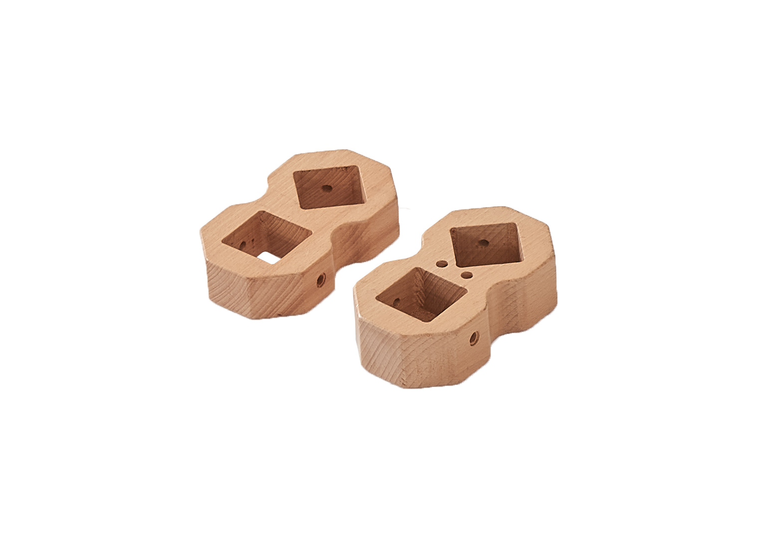 Type II Connector 2-Piece Set - 2 Panels of Equal Heights at 135° Inner Angle