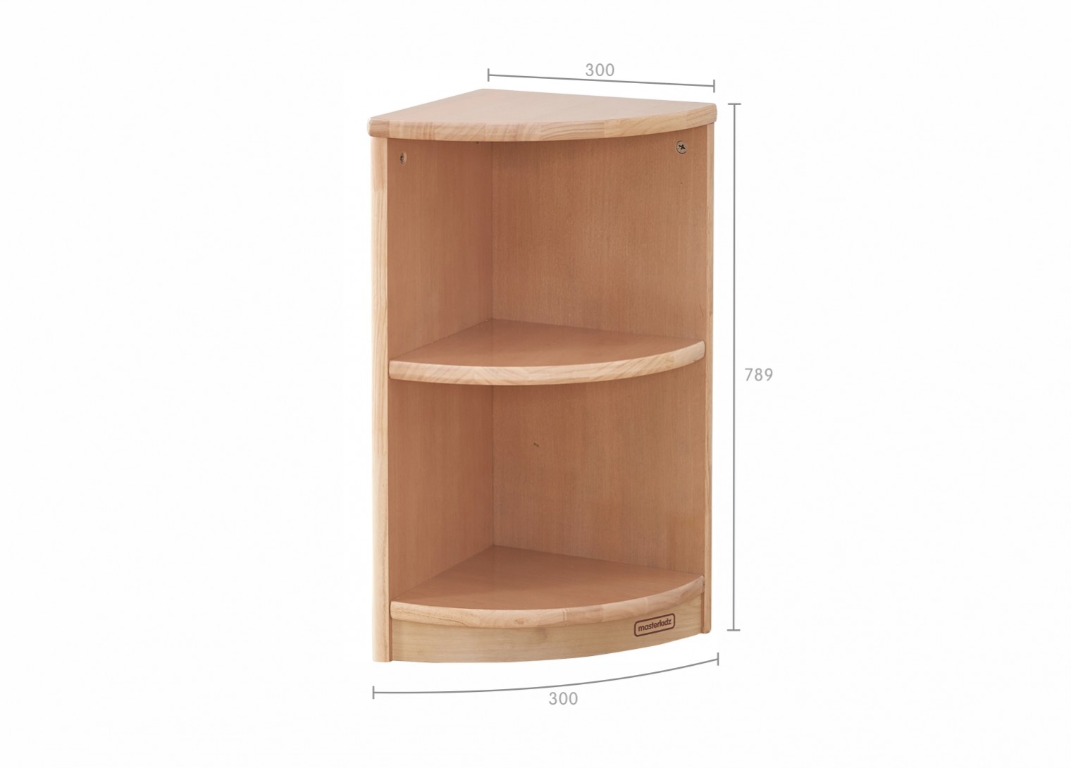 Forest School - 609H Wooden  Corner Shelf