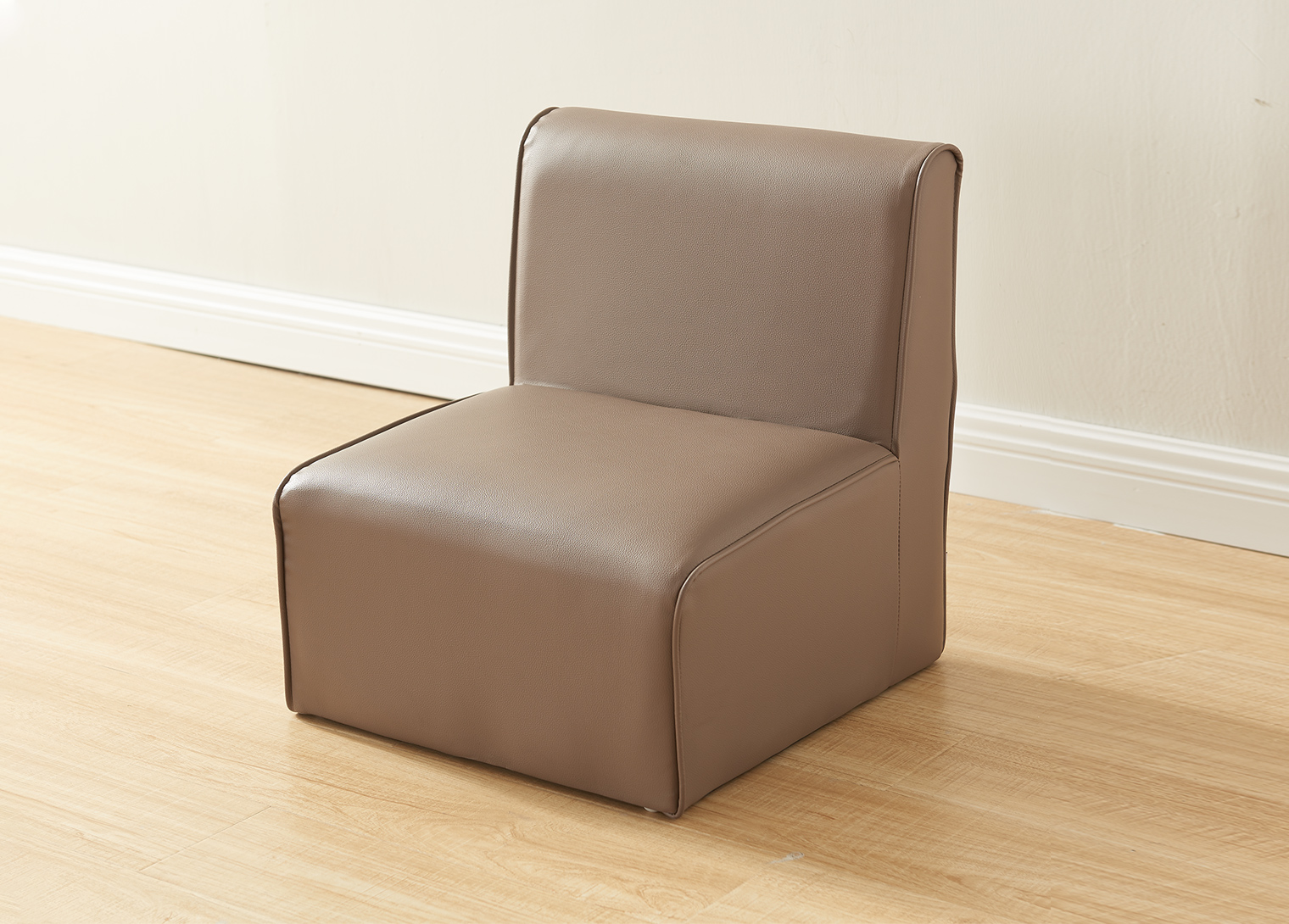 Modular Kids Sofa -  1-Seat Chair - Neutral