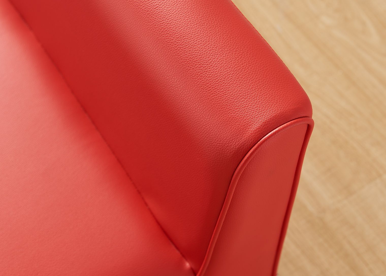 Modular Kids Sofa -  2-Seat Chair - Red