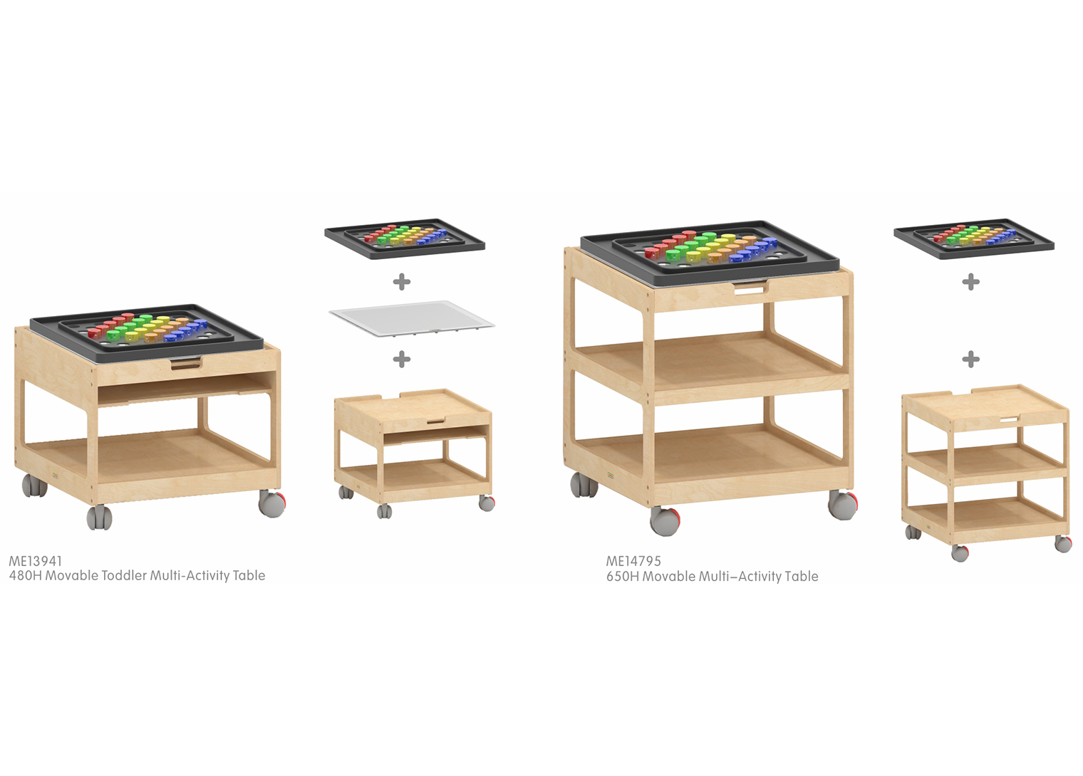650H Movable Multi-Activity Table 